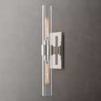 Rovella 23″ Modern Glass Wall Sconce