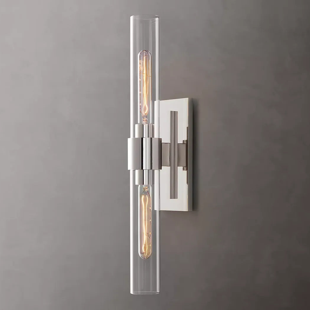 Rovella 23″ Modern Glass Wall Sconce