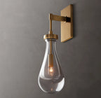 Elara 17.7″ Hand-Blown Glass Wall Sconce