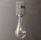 Elara 17.7″ Hand-Blown Glass Wall Sconce