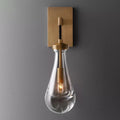Elara 17.7″ Hand-Blown Glass Wall Sconce