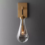 Elara 17.7″ Hand-Blown Glass Wall Sconce