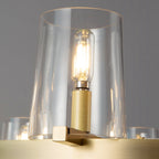 Cirella 36″ Round Glass Chandelier