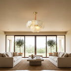 Aurevia Multi-Layer Alabaster Chandelier