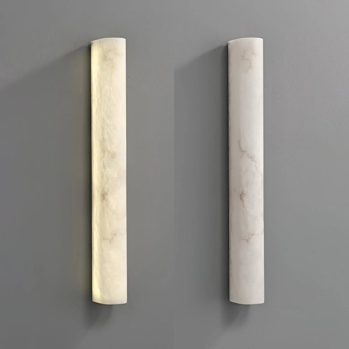 Aurevia Linear Alabaster Wall Sconce