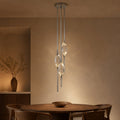 Orvella 12″ Minimalist Round Chandelier