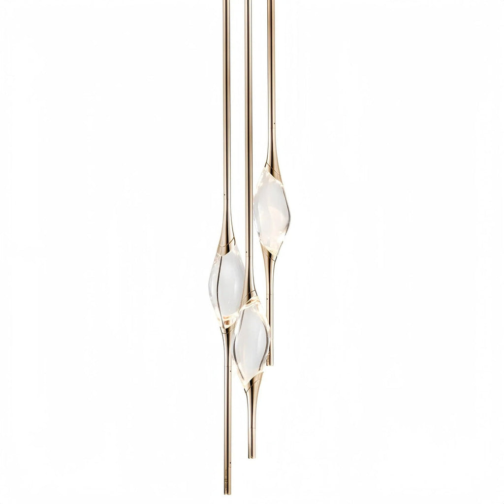 Orvella 12″ Minimalist Round Chandelier