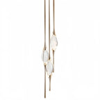 Orvella 12″ Minimalist Round Chandelier