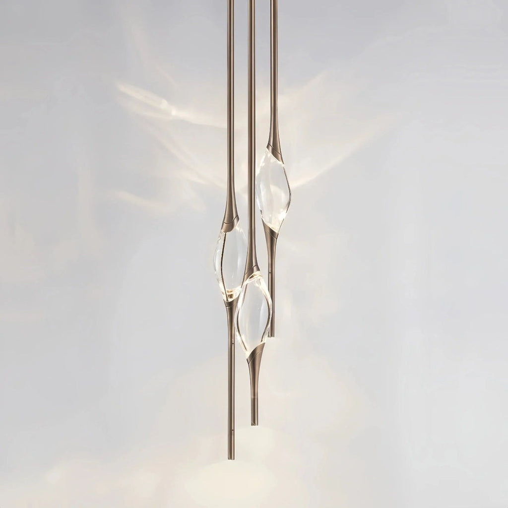 Orvella 12″ Minimalist Round Chandelier