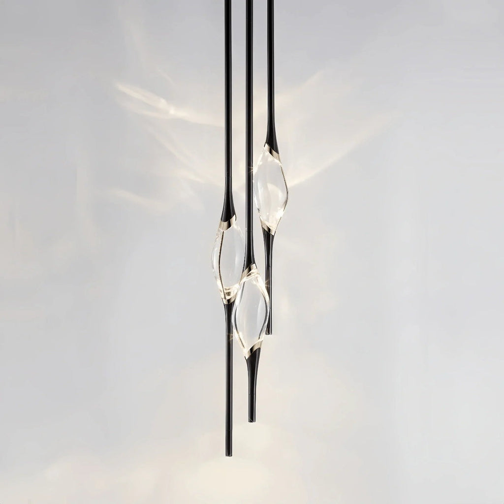 Orvella 12″ Minimalist Round Chandelier