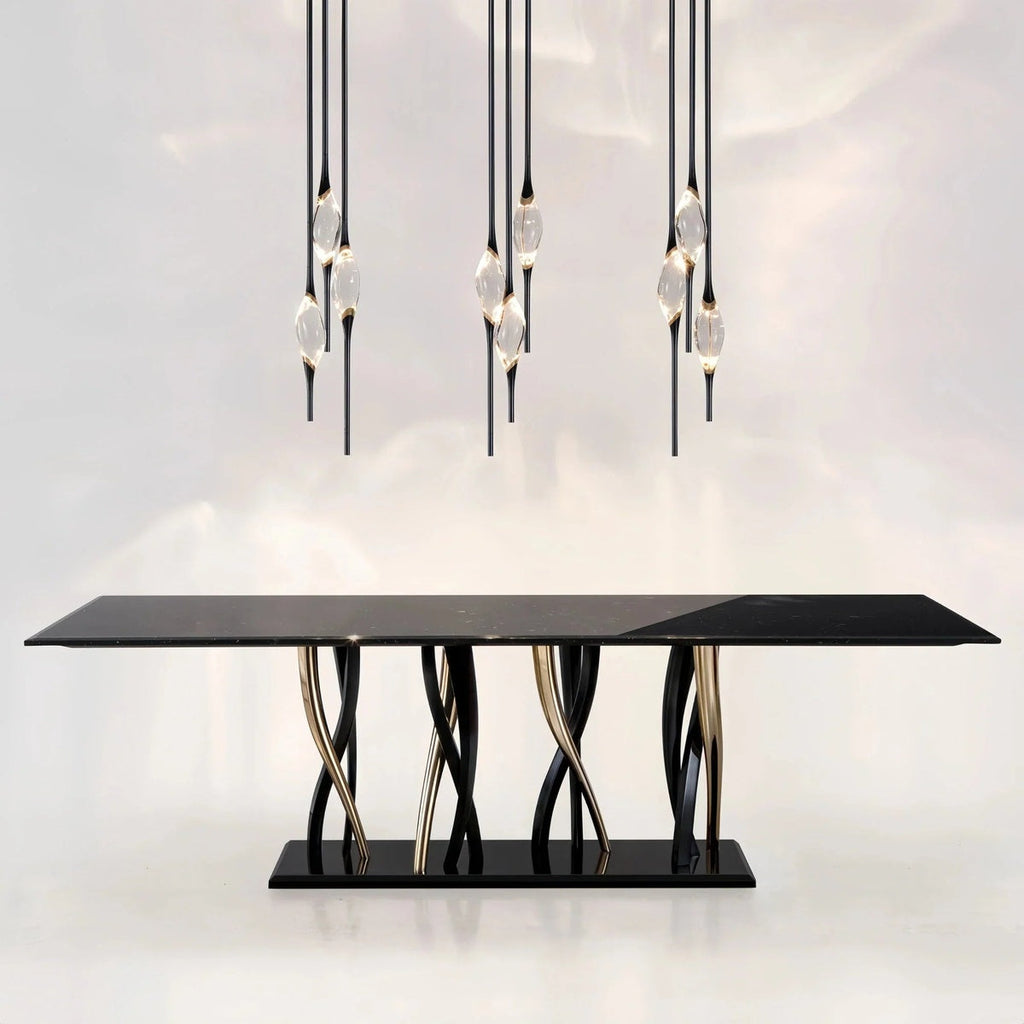 Orvella 12″ Minimalist Round Chandelier