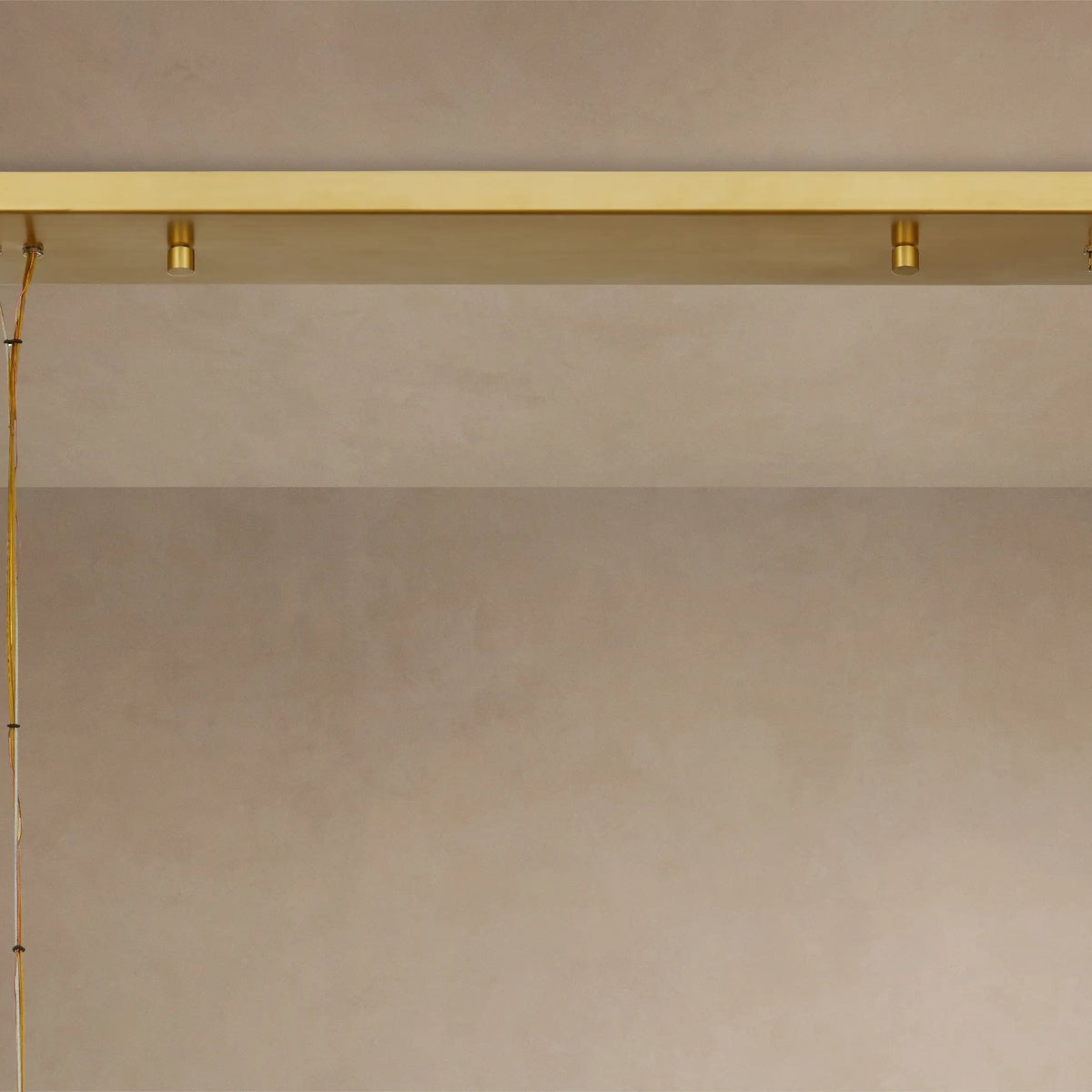 Avelora Glass Globe Linear Chandelier