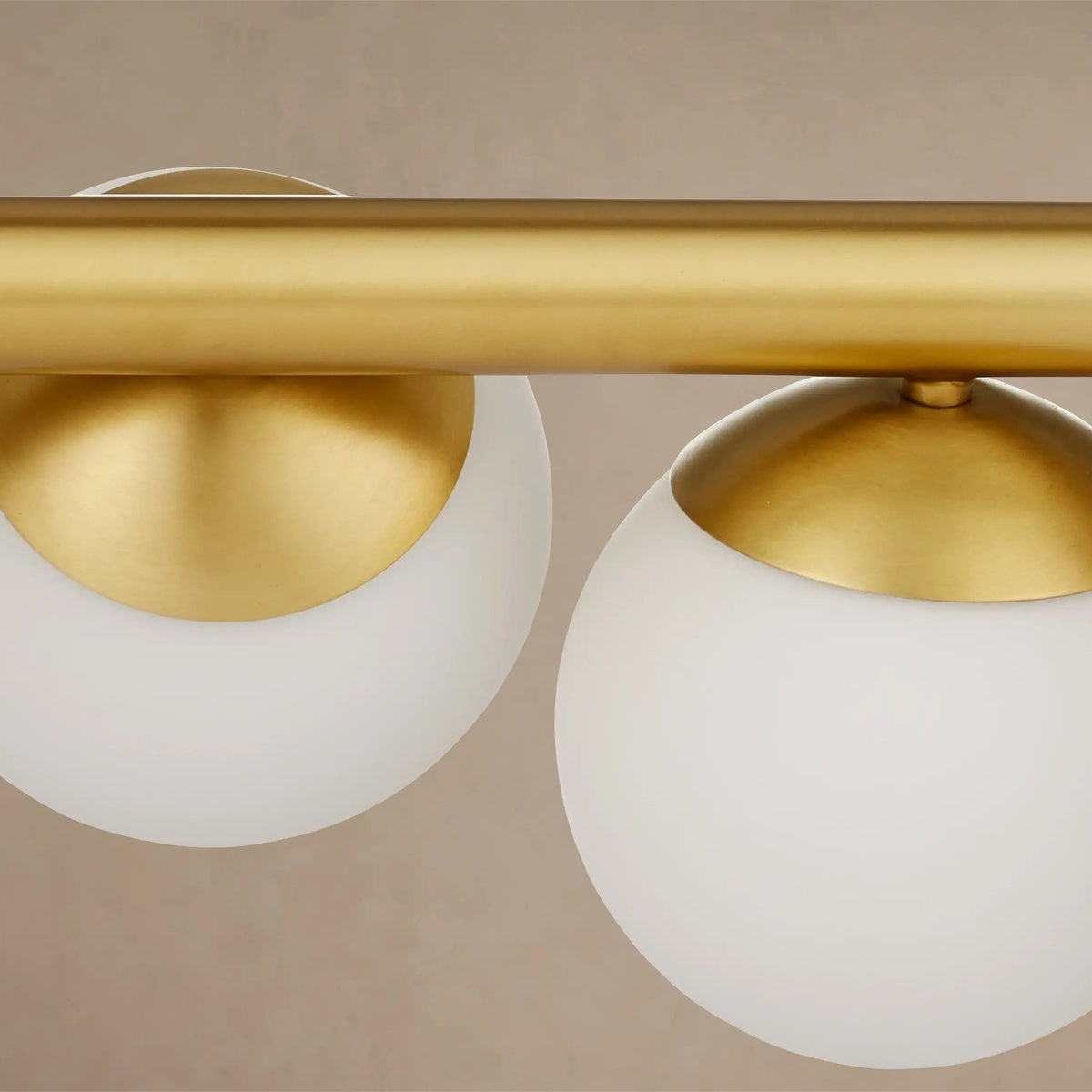 Avelora Glass Globe Linear Chandelier