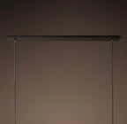 Lumera 48″ Clear Crystal Linear Chandelier