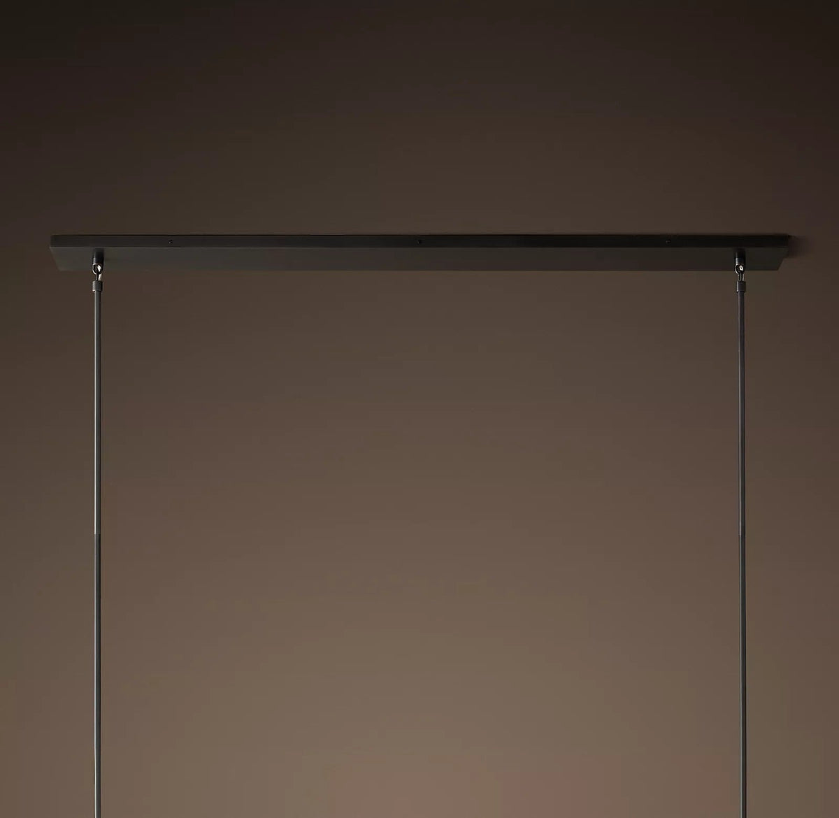 Lumera 48″ Clear Crystal Linear Chandelier
