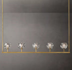 Lumera 48″ Clear Crystal Linear Chandelier