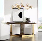Lumera 48″ Clear & Smoke Crystal Round Chandelier