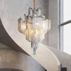 Florielle Flower Chain Tassel Chandelier