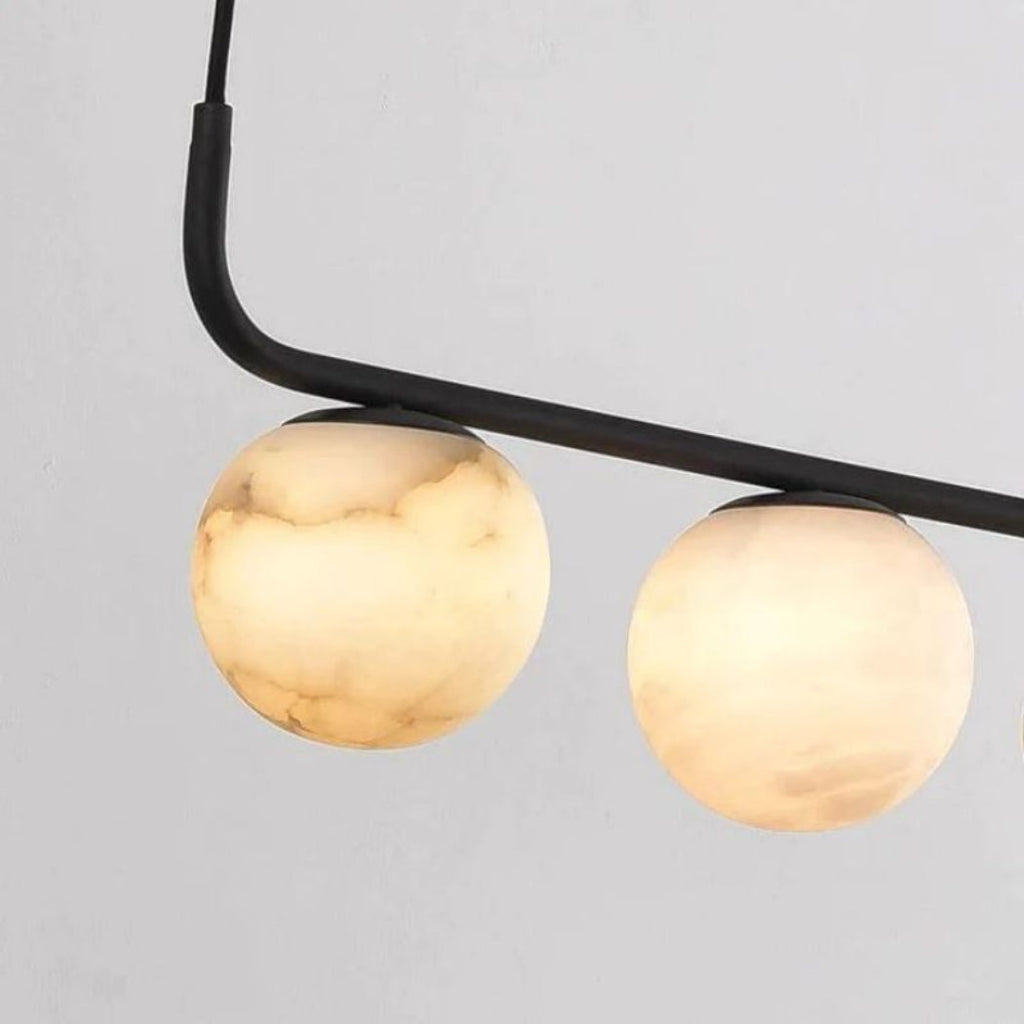Aurevia Alabaster Linear Chandelier