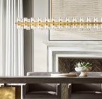 Aurelia 54″ Rectangular Crystal Chandelier