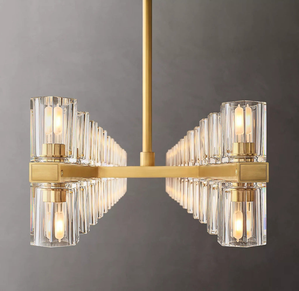 Aurelia 54″ Rectangular Crystal Chandelier