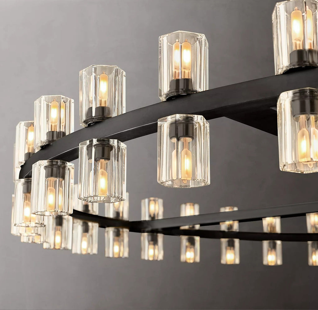 Aurelia 60″ Round Crystal Chandelier