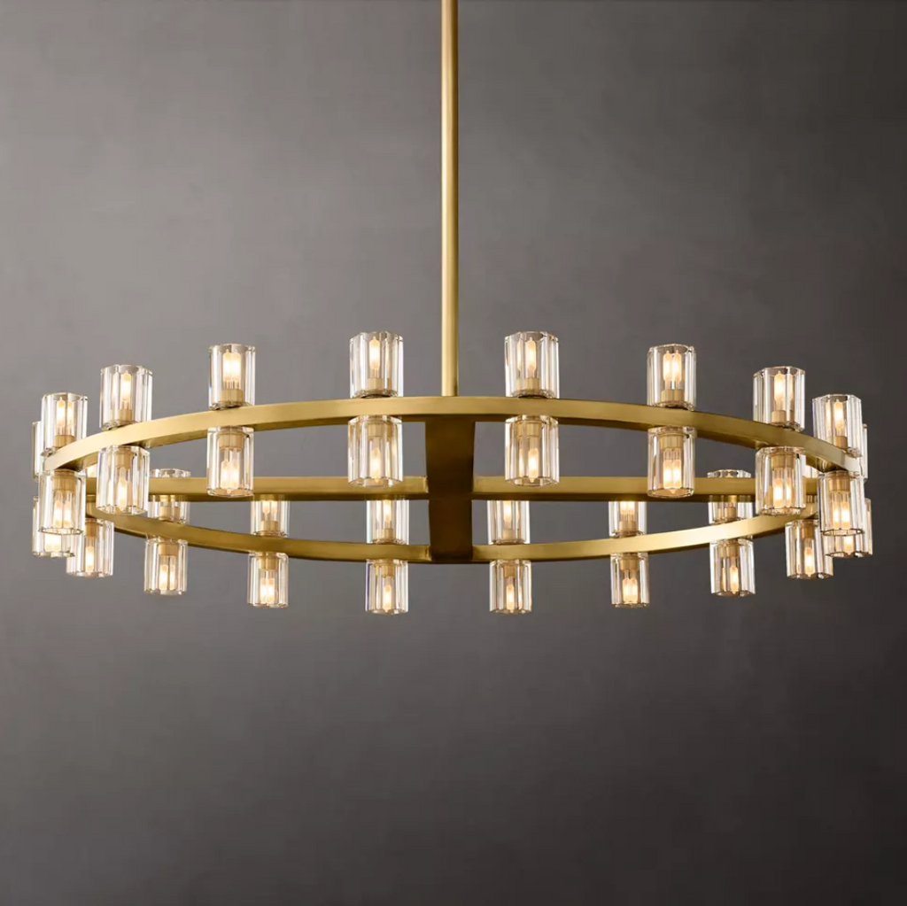 Aurelia 36″ Round Crystal Chandelier