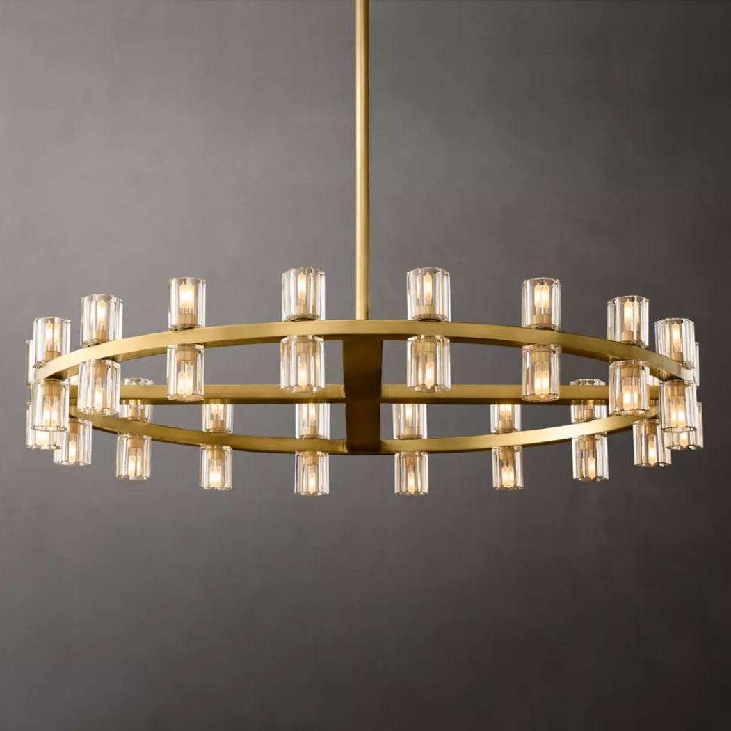 Aurelia 36″ Round Crystal Chandelier