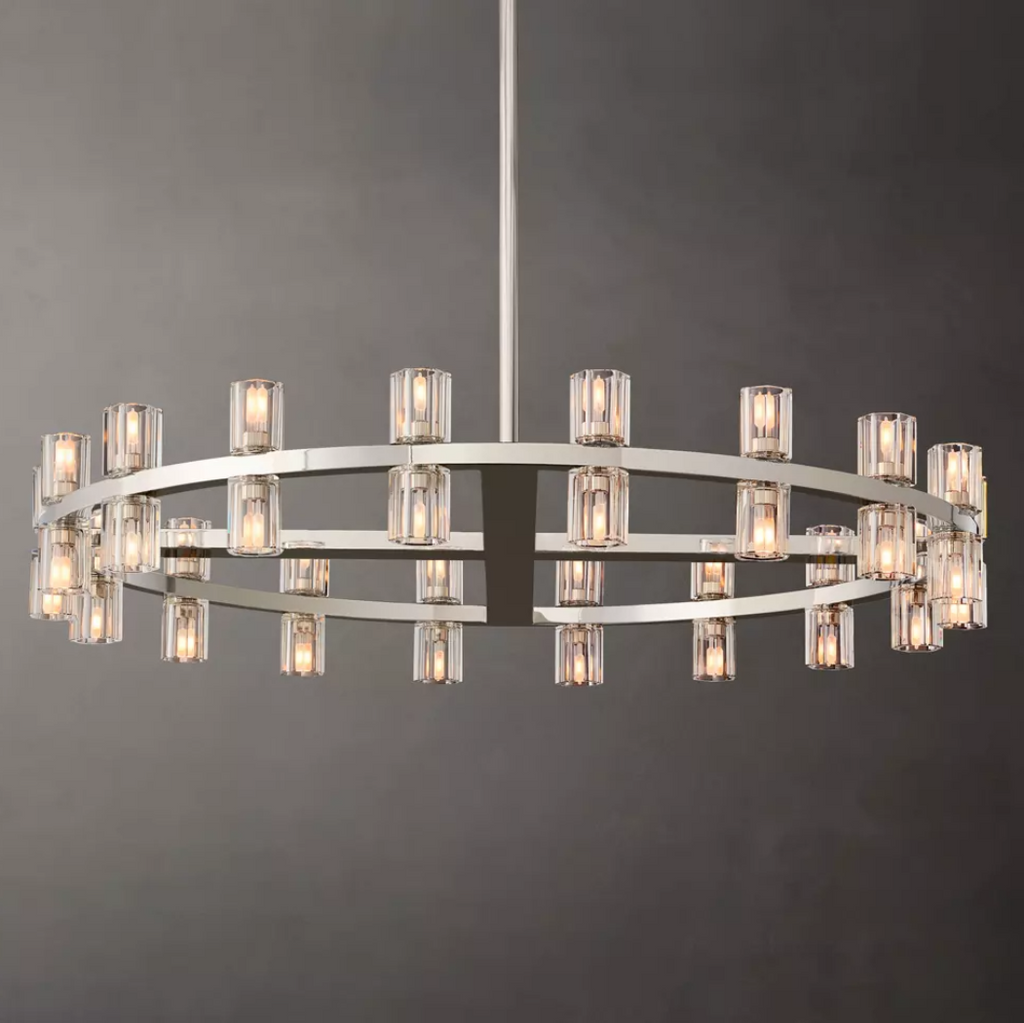 Aurelia 36″ Round Crystal Chandelier