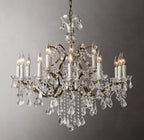 Rovienne 28″/33″ Classic K9 Crystal Chandelier