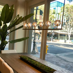 Lumera 48″ Clear Crystal Linear Chandelier