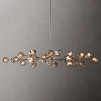 Lumera 72″ Clear & Smoke Crystal Chandelier