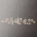 Lumera 72″ Clear & Smoke Crystal Chandelier