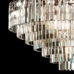 Odessa Multi-Tier K9 Crystal Round Chandelier