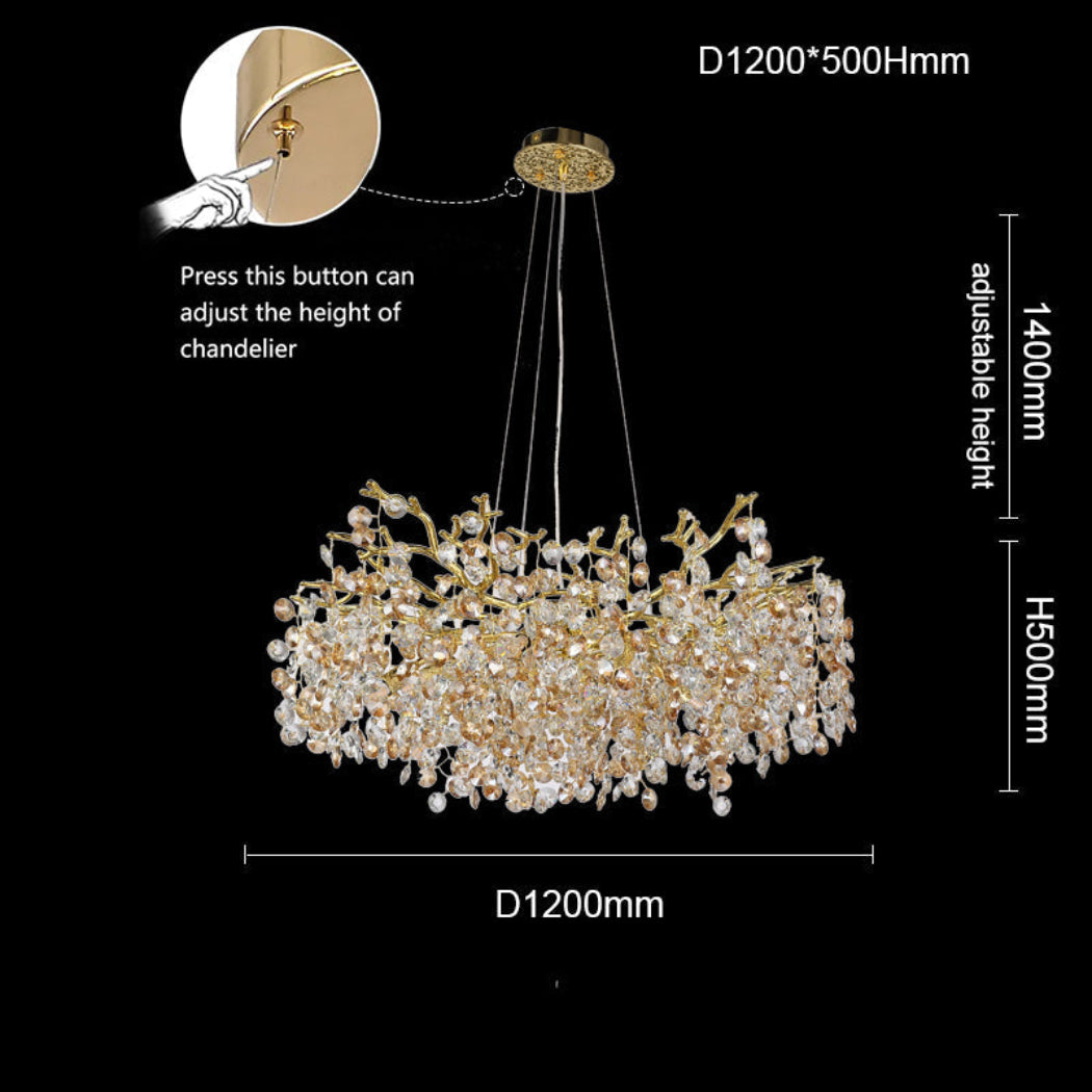 Calista Crystal Chandelier