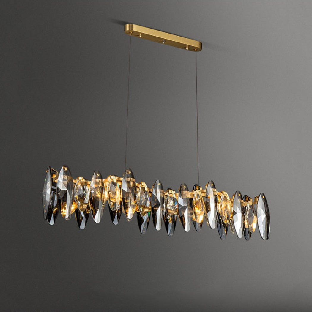 Liora Crystal Linear Chandelier