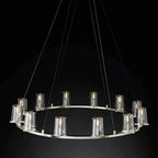 Cirella 48″ Round Glass Chandelier