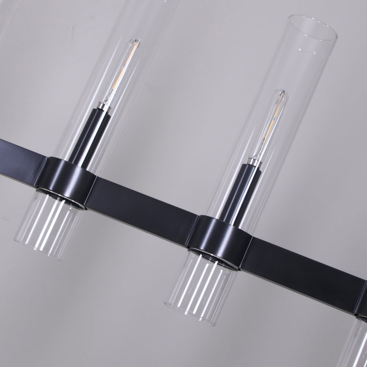 Rovella 59″ Linear Glass Chandelier