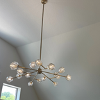 Lumera 48″ Clear & Smoke Crystal Round Chandelier