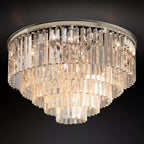 Odessa K9 Crystal Round Flush Mount