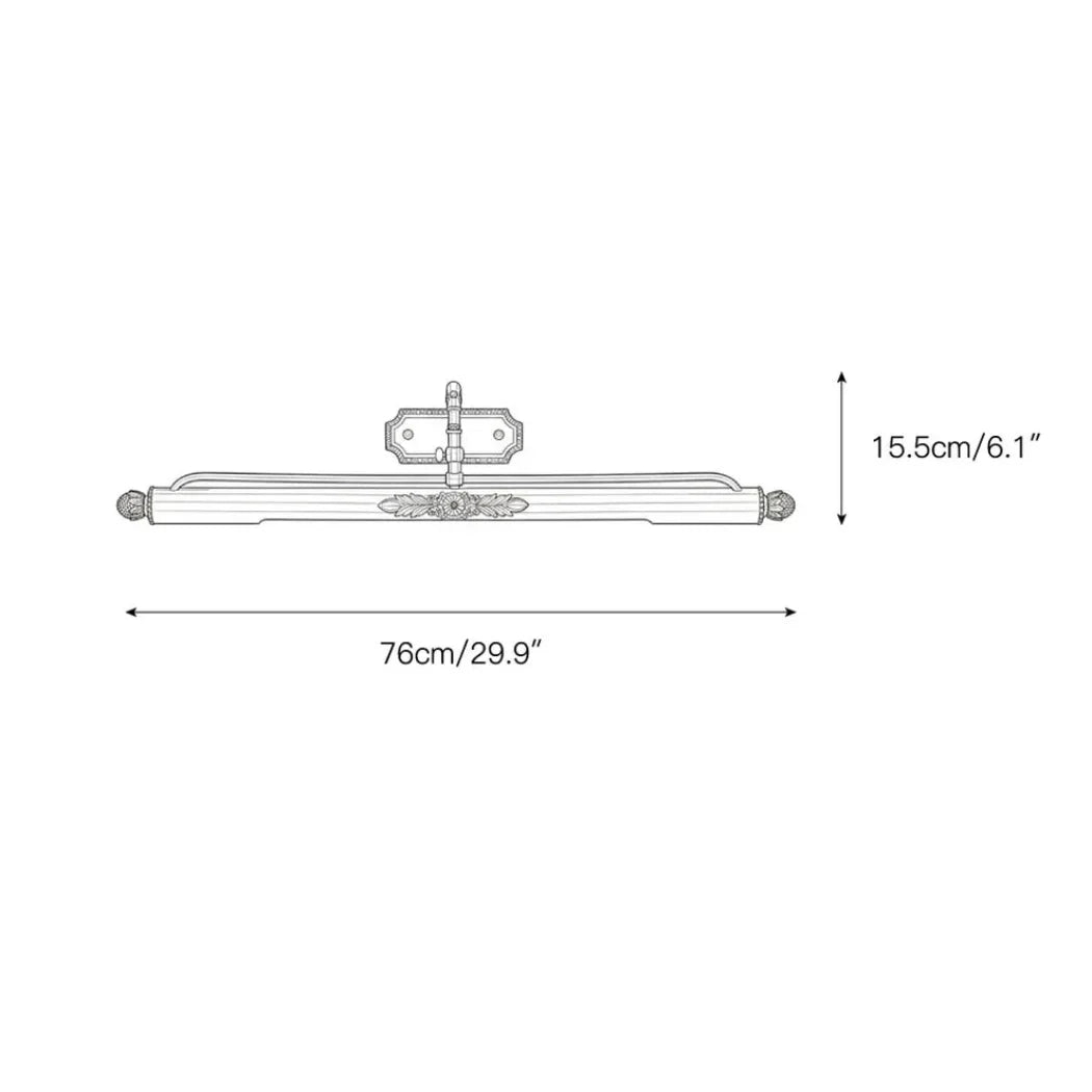 Valora Brass Picture Wall Light