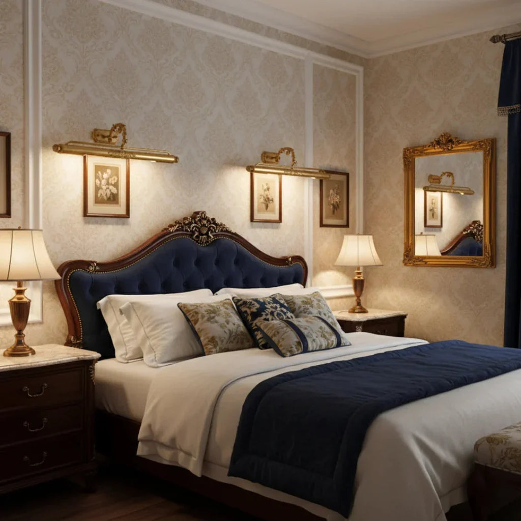 Valora Brass Picture Wall Light