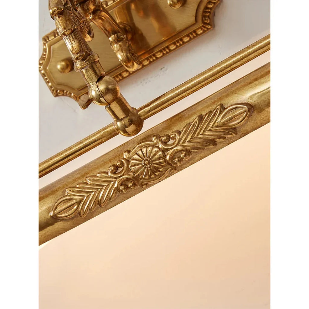 Valora Brass Picture Wall Light