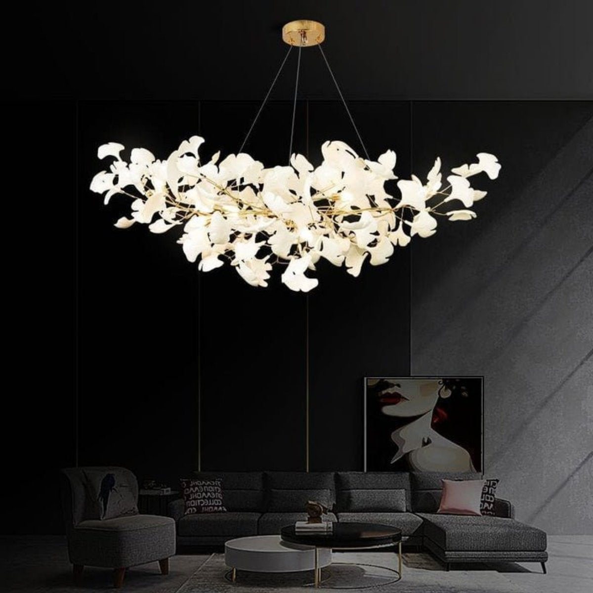 Avelina 31″/39″/59″/78″ Porcelain Branch Chandelier