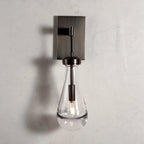 Elara 17.7″ Hand-Blown Glass Wall Sconce