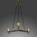 Aurelia 3-Light K9 Crystal Chandelier