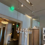 Rovella 48″ Linear Glass Chandelier