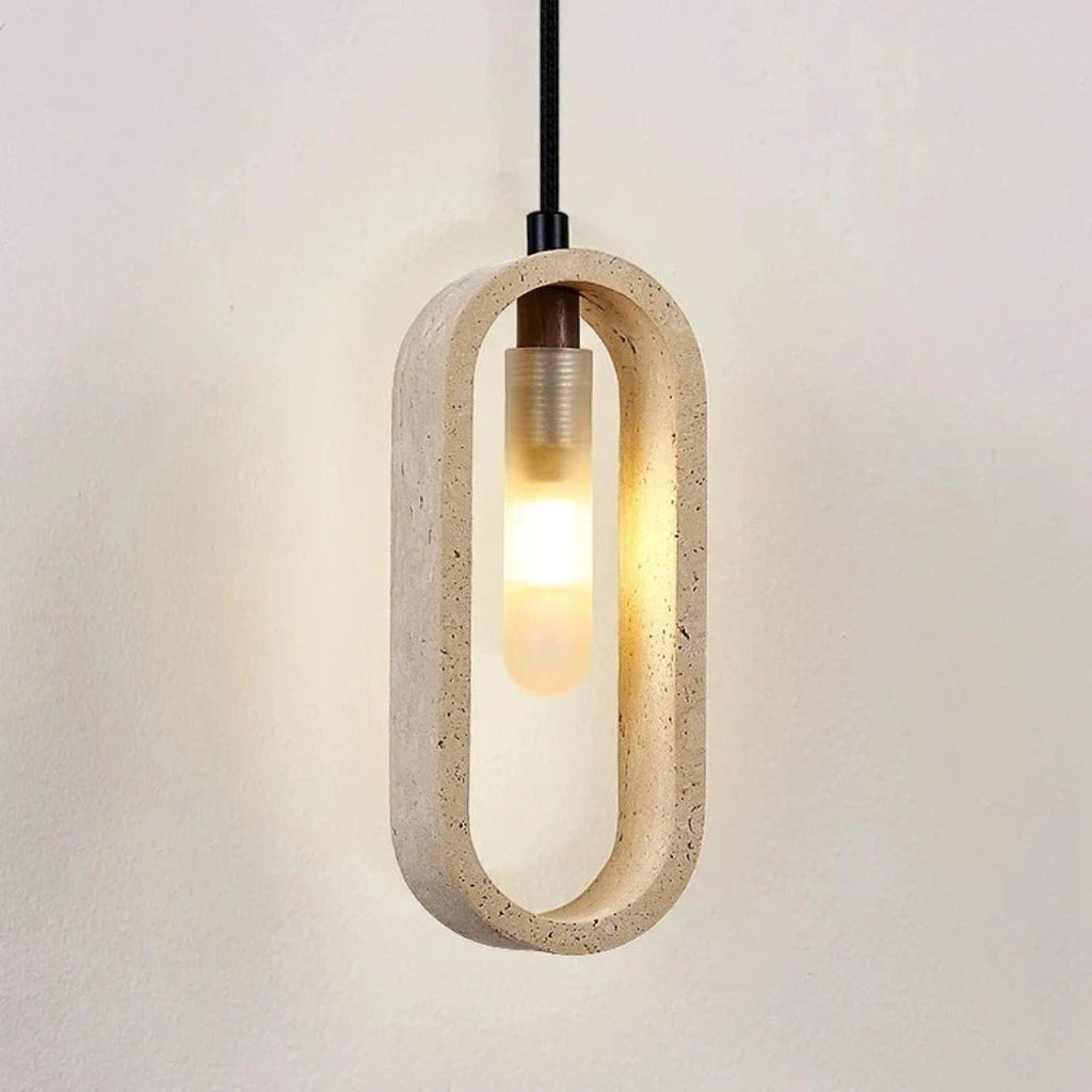Travelle Marisol Travertine Pendant Light