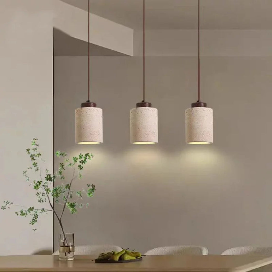 Travelle Mini Travertine Pendant Light