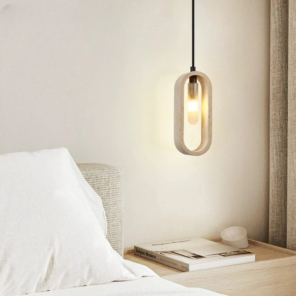 Travelle Marisol Travertine Pendant Light